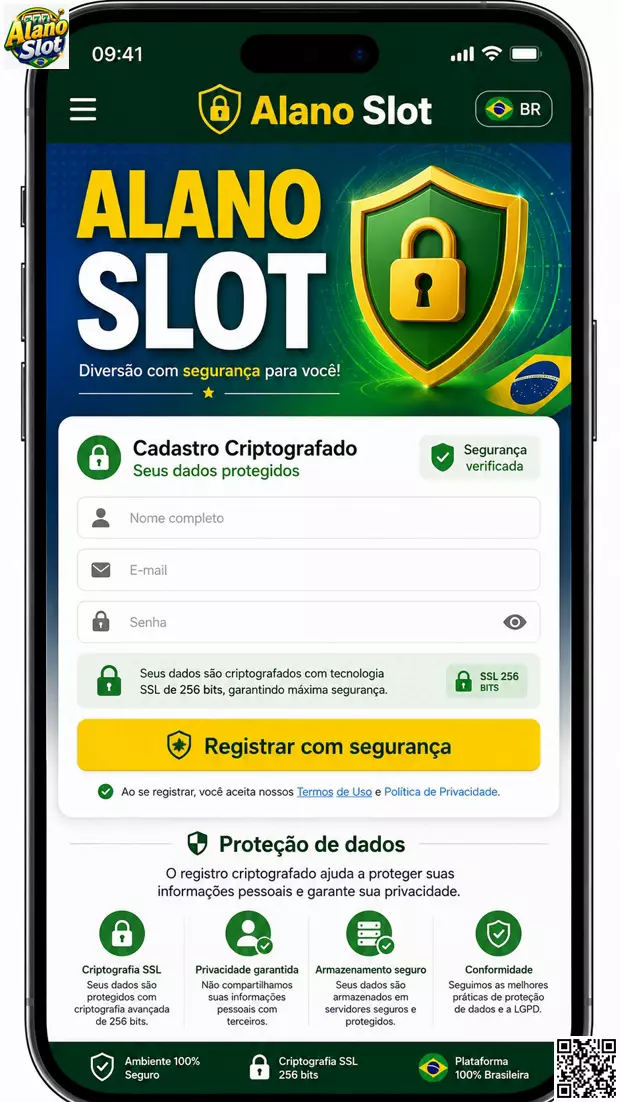 Registro Seguro no Alano Slot