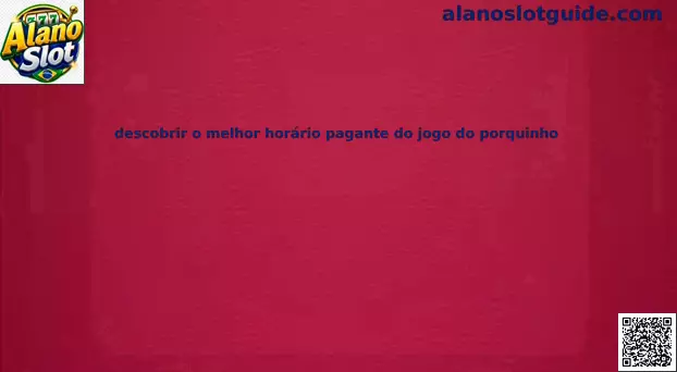 horário pagante jogo do porquinho