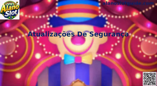 Interface moderna exibindo processos de atualizações de segurança digital em andamento