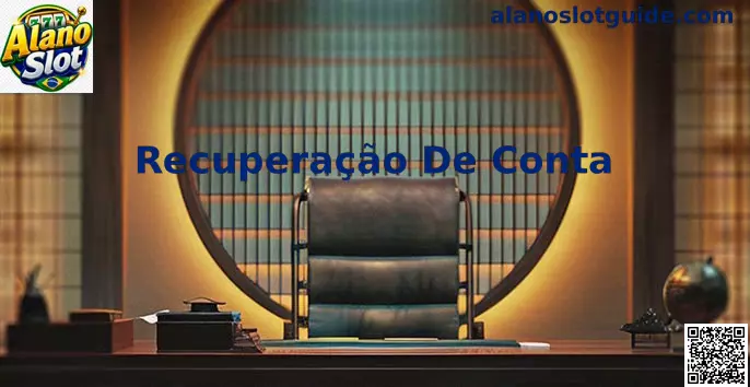 Interface de Recuperação de Conta no Alano Slot