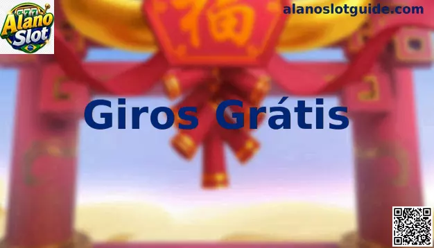 Interface Informativa de Giros Grátis Alano Slot