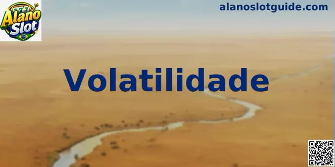Gráfico explicativo sobre volatilidade e gerenciamento de banca no Alano Slot