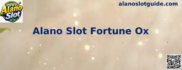 Interface ilustrativa do Alano Slot Fortune Ox